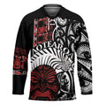 Honour The Treaty New Zealand Personalised Hockey Jersey Toitu Te Tiriti Indigenous Maori Face - Aussie Hoodie
