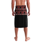 Honour The Treaty New Zealand Personalised Lavalava Toitu Te Tiriti Indigenous Maori Face