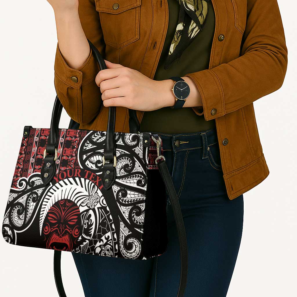 Honour The Treaty New Zealand Personalised Leather Bag Toitu Te Tiriti Indigenous Maori Face - Aussie Hoodie
