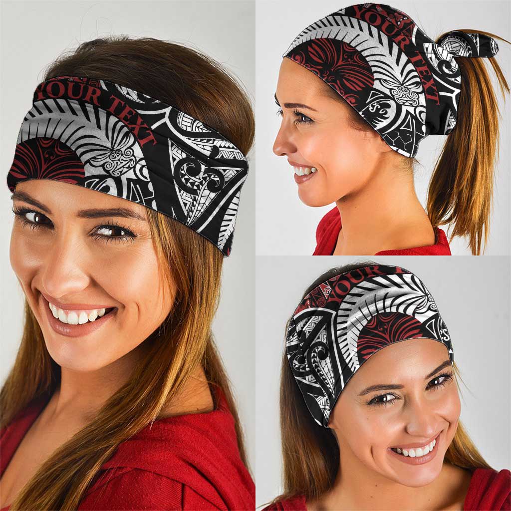 Honour The Treaty New Zealand Personalised Neck Gaiter Toitu Te Tiriti Indigenous Maori Face LT9