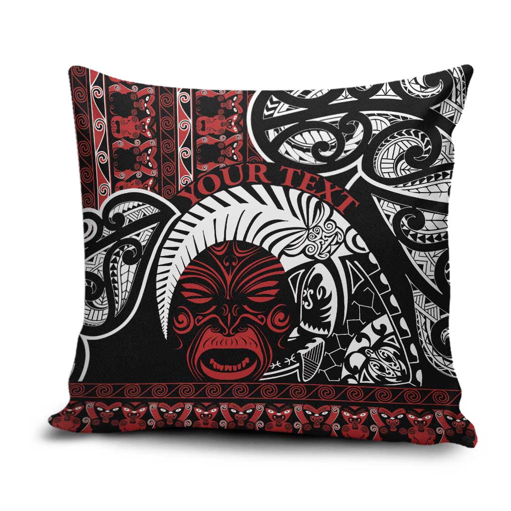 Honour The Treaty New Zealand Personalised Pillow Cover Toitu Te Tiriti Indigenous Maori Face - Aussie Hoodie
