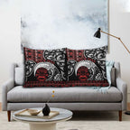 Honour The Treaty New Zealand Personalised Pillow Cover Toitu Te Tiriti Indigenous Maori Face - Aussie Hoodie