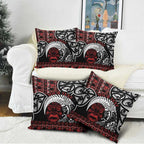 Honour The Treaty New Zealand Personalised Pillow Cover Toitu Te Tiriti Indigenous Maori Face - Aussie Hoodie