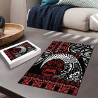 Honour The Treaty New Zealand Personalised Puzzle Toitu Te Tiriti Indigenous Maori Face - Aussie Hoodie