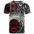 Honour The Treaty New Zealand Personalised T Shirt Toitu Te Tiriti Indigenous Maori Face