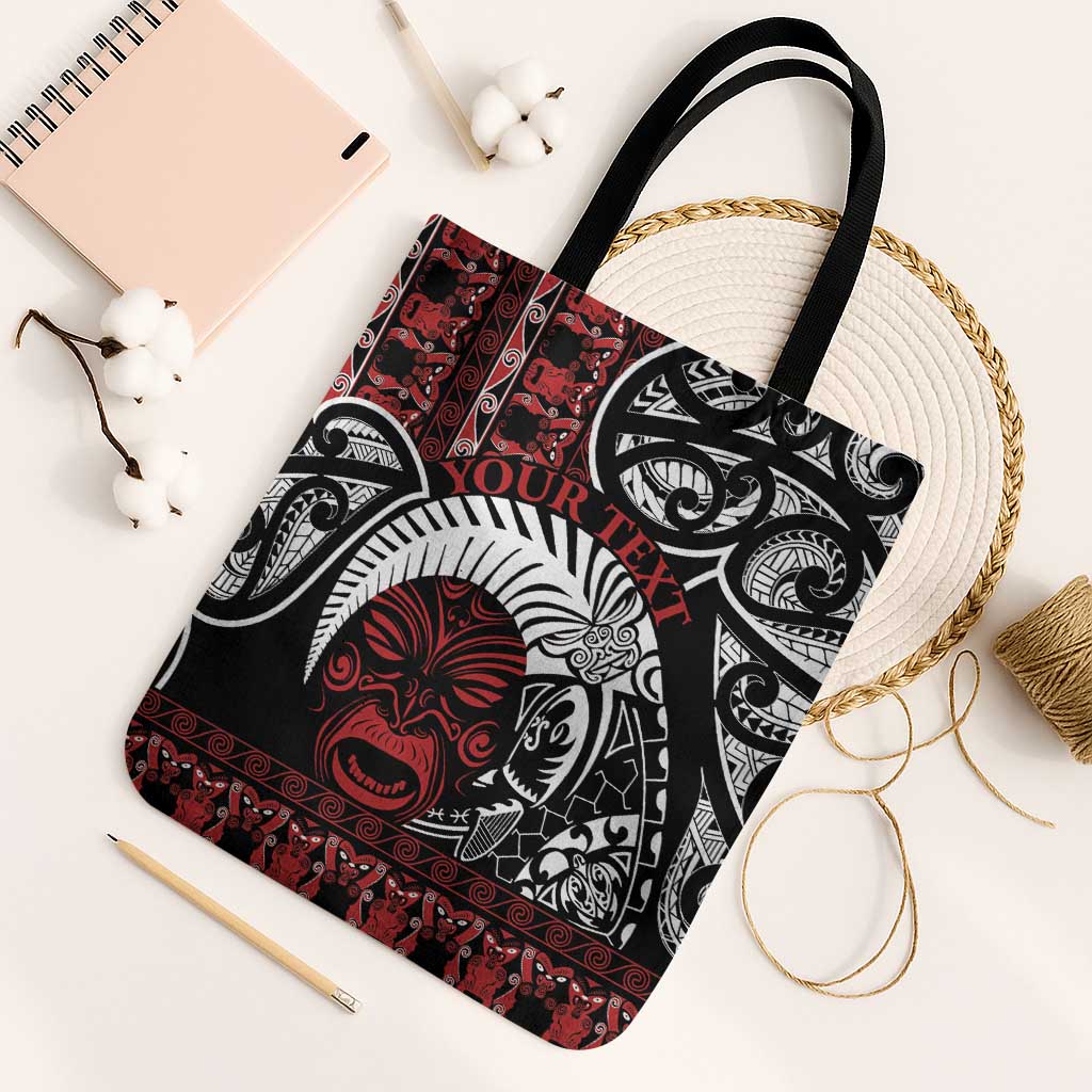 Honour The Treaty New Zealand Personalised Tote Bag Toitu Te Tiriti Indigenous Maori Face - Aussie Hoodie