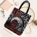 Honour The Treaty New Zealand Personalised Tote Bag Toitu Te Tiriti Indigenous Maori Face - Aussie Hoodie