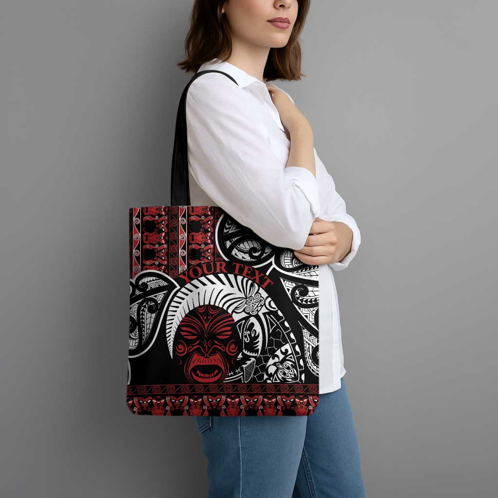 Honour The Treaty New Zealand Personalised Tote Bag Toitu Te Tiriti Indigenous Maori Face - Aussie Hoodie