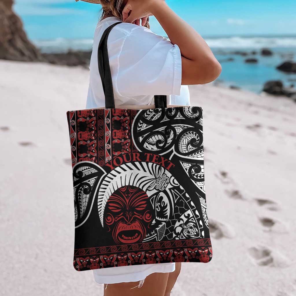 Honour The Treaty New Zealand Personalised Tote Bag Toitu Te Tiriti Indigenous Maori Face - Aussie Hoodie