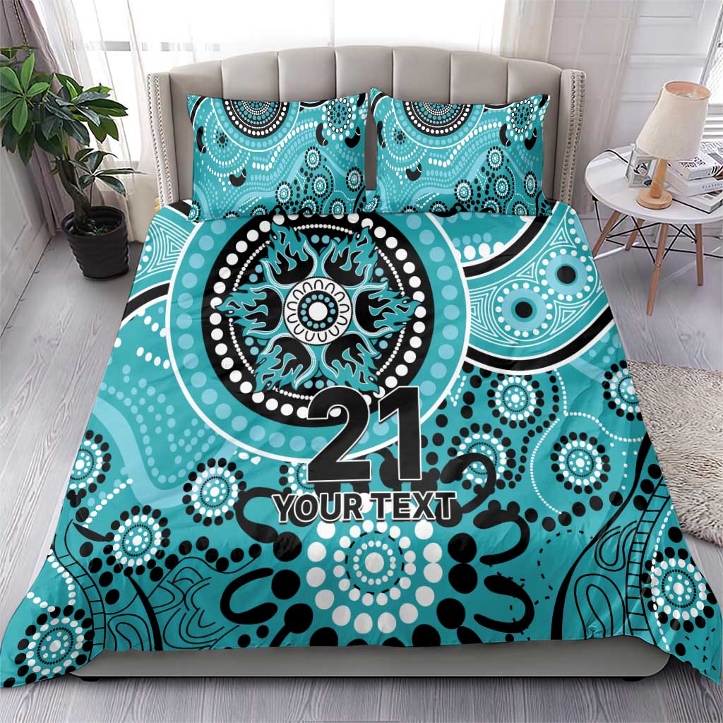 Heat Cricket Custom Bedding Set Australian Aboriginal