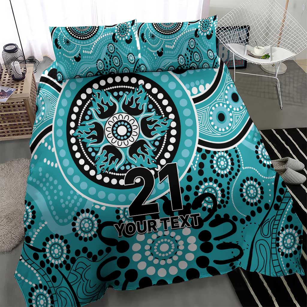 Heat Cricket Custom Bedding Set Australian Aboriginal