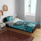 Heat Cricket Custom Bedding Set Australian Aboriginal