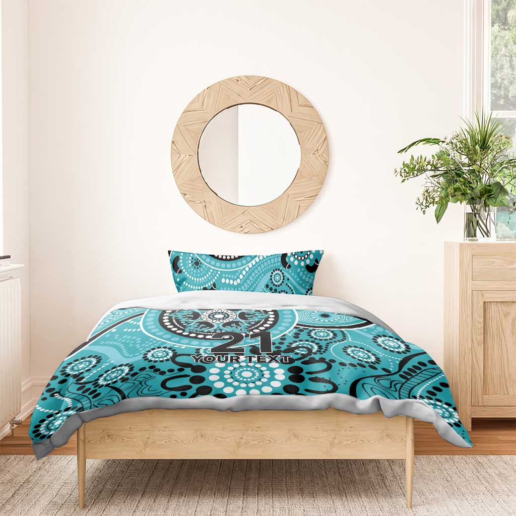 Heat Cricket Custom Bedding Set Australian Aboriginal