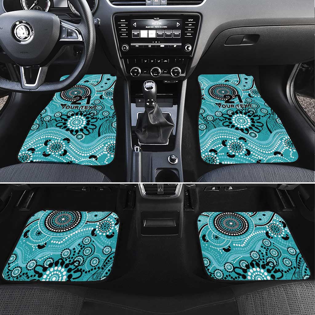 Heat Cricket Custom Car Mats Australian Aboriginal