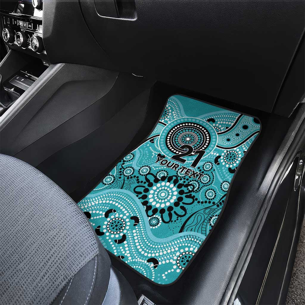 Heat Cricket Custom Car Mats Australian Aboriginal