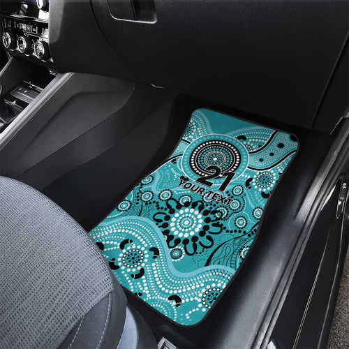 Heat Cricket Custom Car Mats Australian Aboriginal