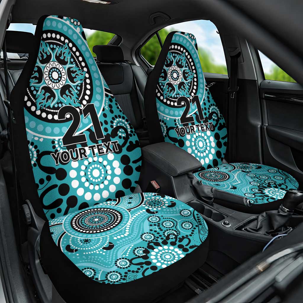 Heat Cricket Custom Car Seat Cover Australian Aboriginal