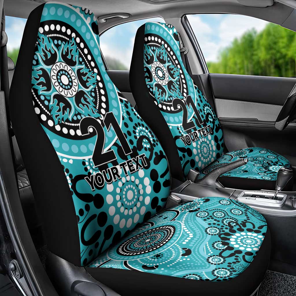 Heat Cricket Custom Car Seat Cover Australian Aboriginal