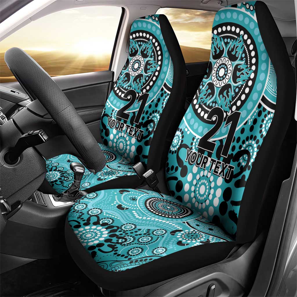 Heat Cricket Custom Car Seat Cover Australian Aboriginal