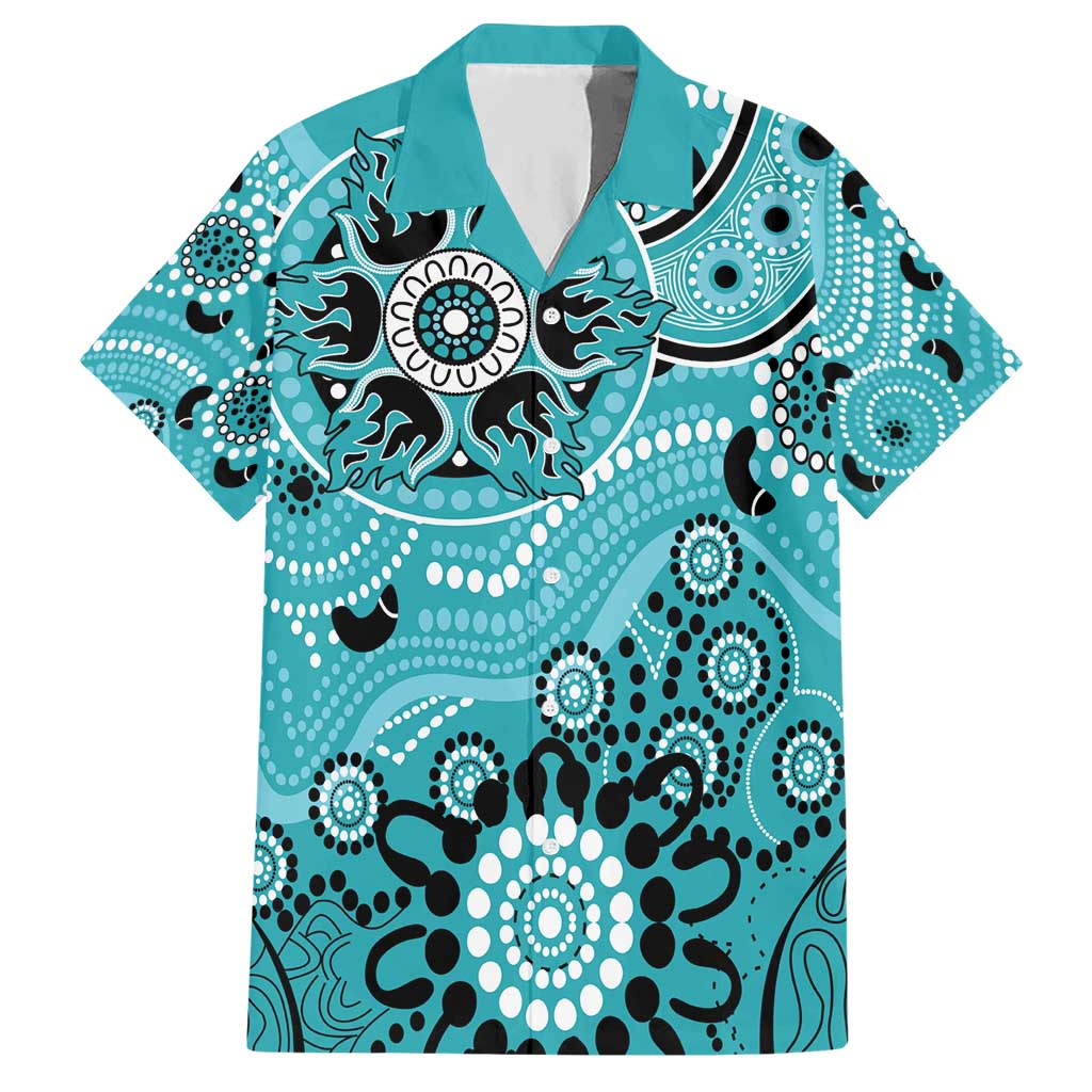 Heat Cricket Custom Hawaiian Shirt Australian Aboriginal