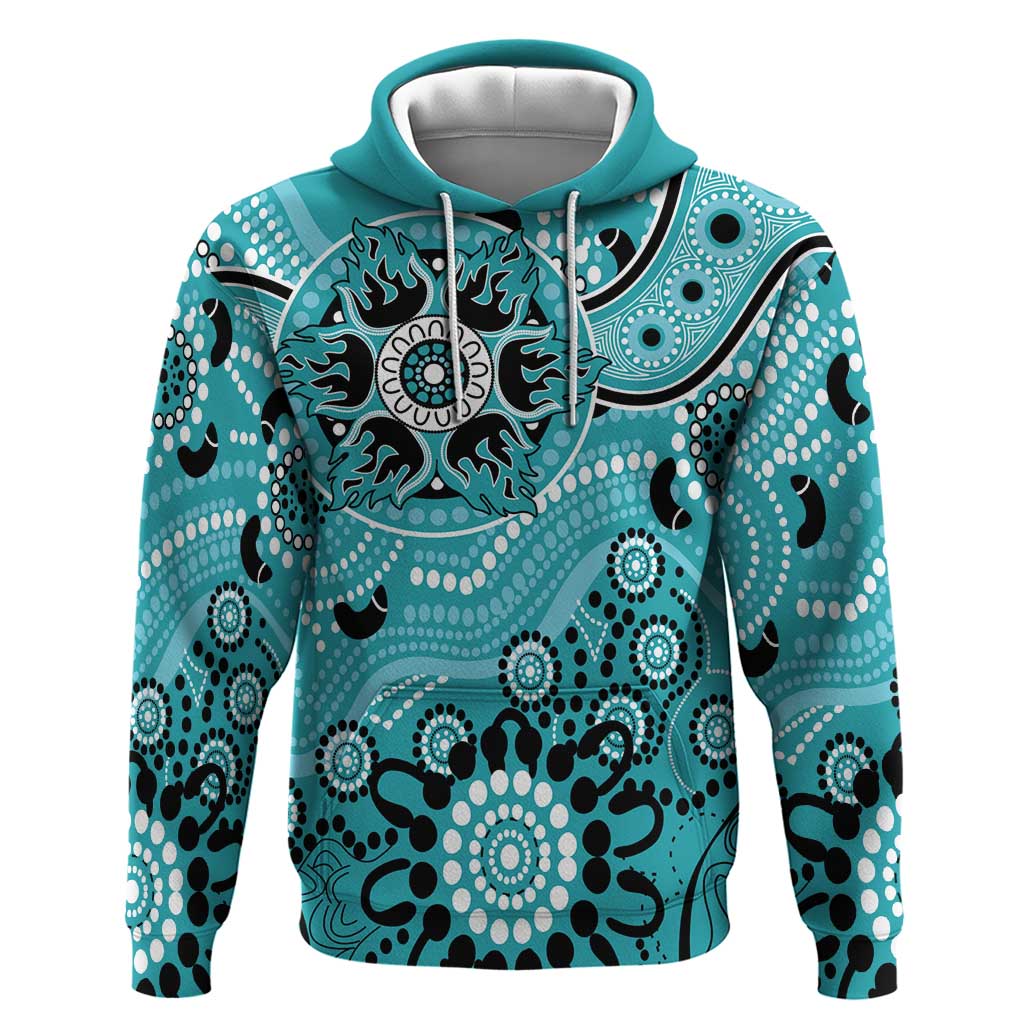 Heat Cricket Custom Hoodie Australian Aboriginal