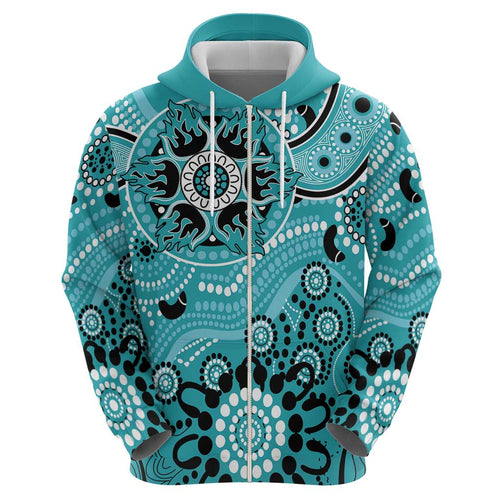 Heat Cricket Custom Hoodie Australian Aboriginal