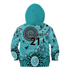 Heat Cricket Custom Kid Hoodie Australian Aboriginal