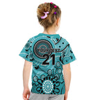 Heat Cricket Custom Kid T Shirt Australian Aboriginal