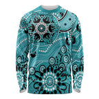 Heat Cricket Custom Long Sleeve Shirt Australian Aboriginal