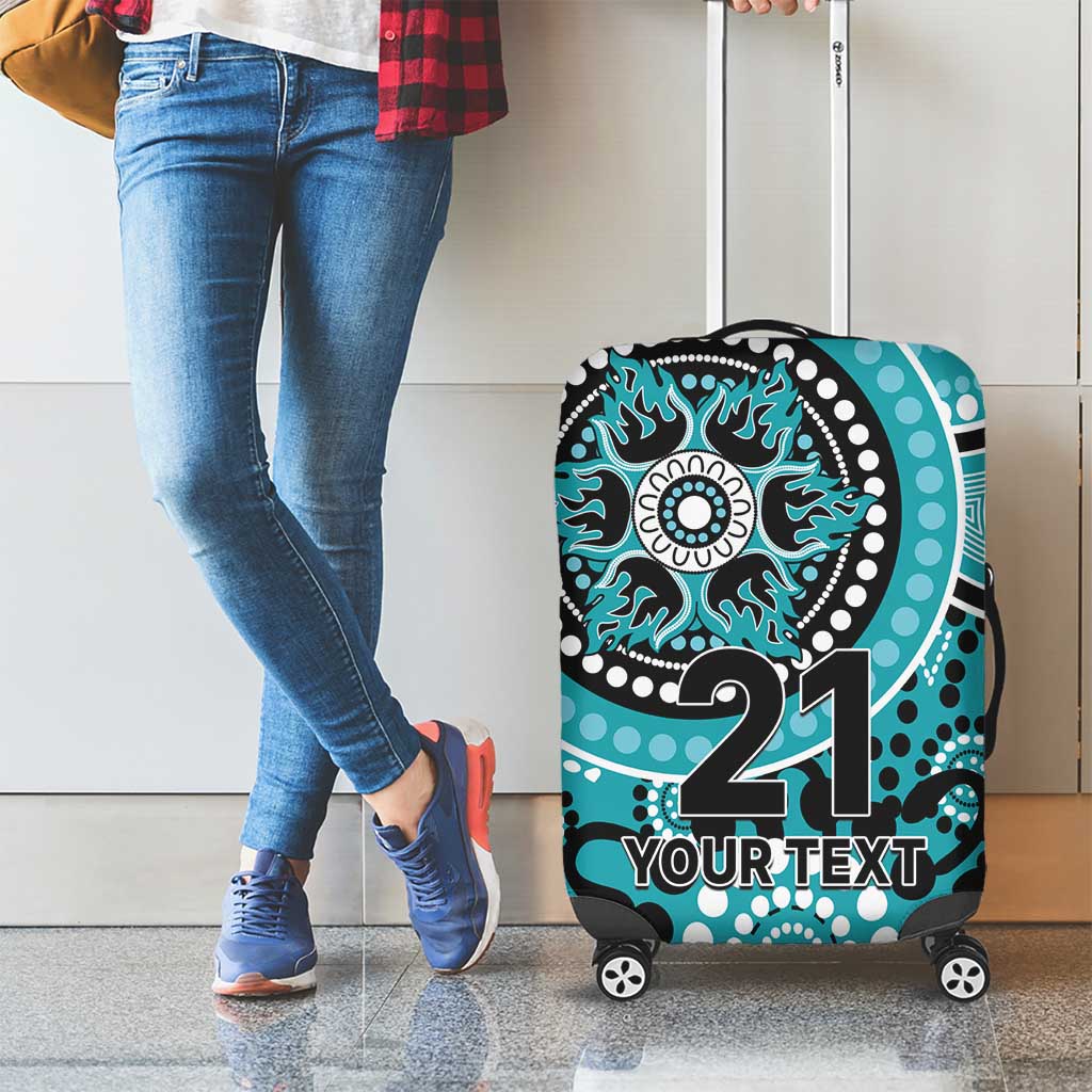 Heat Cricket Custom Luggage Cover Australian Aboriginal