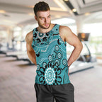 Heat Cricket Custom Men Tank Top Australian Aboriginal