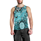 Heat Cricket Custom Men Tank Top Australian Aboriginal