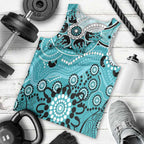 Heat Cricket Custom Men Tank Top Australian Aboriginal
