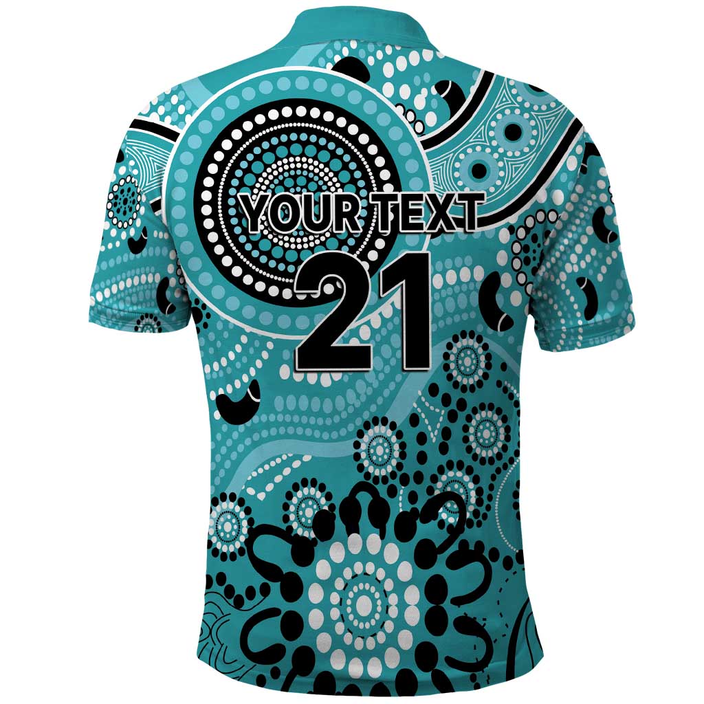 Heat Cricket Custom Polo Shirt Australian Aboriginal