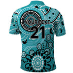 Heat Cricket Custom Polo Shirt Australian Aboriginal