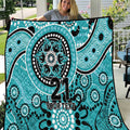 Heat Cricket Custom Quilt Australian Aboriginal