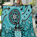 Heat Cricket Custom Quilt Australian Aboriginal