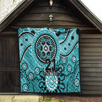 Heat Cricket Custom Quilt Australian Aboriginal