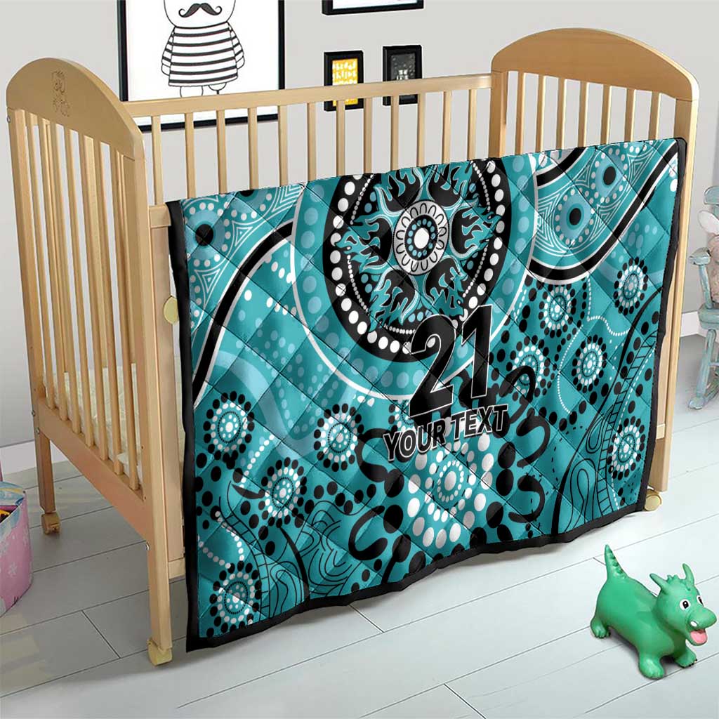 Heat Cricket Custom Quilt Australian Aboriginal