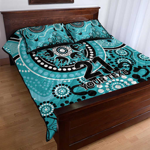 Heat Cricket Custom Quilt Bed Set Australian Aboriginal