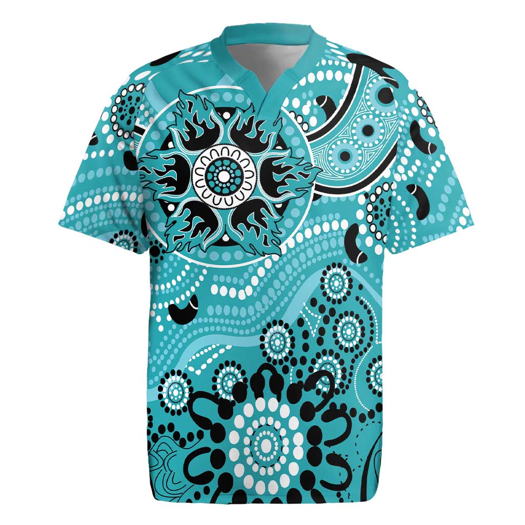 Heat Cricket Custom Rugby Jersey Australian Aboriginal
