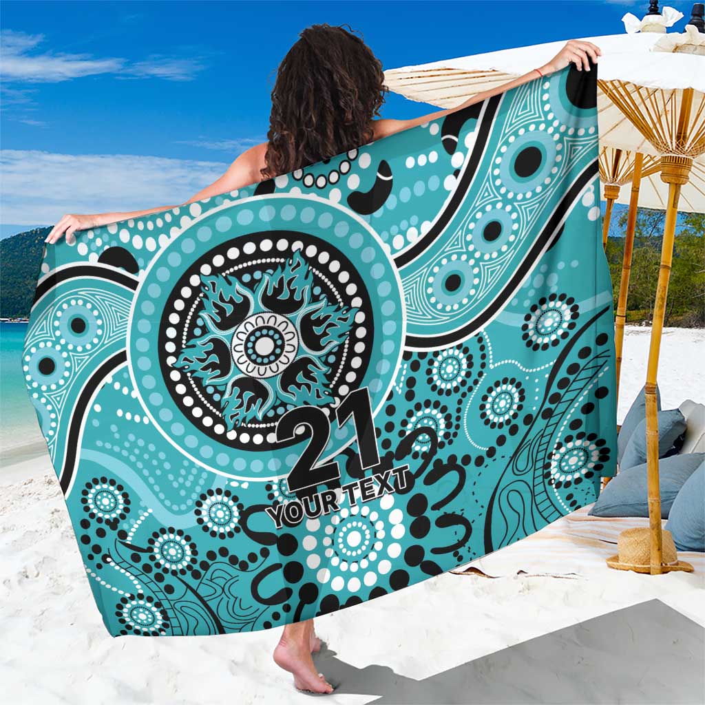 Heat Cricket Custom Sarong Australian Aboriginal