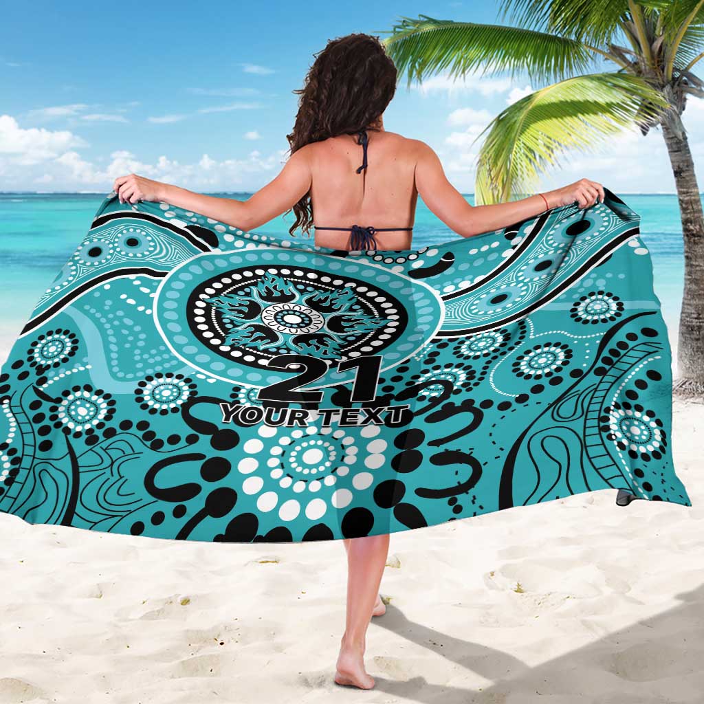Heat Cricket Custom Sarong Australian Aboriginal