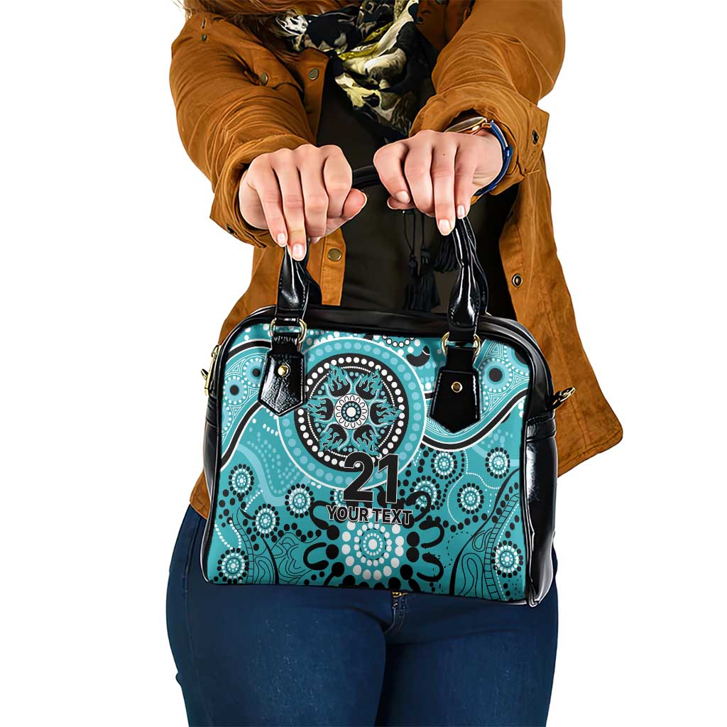 Heat Cricket Custom Shoulder Handbag Australian Aboriginal