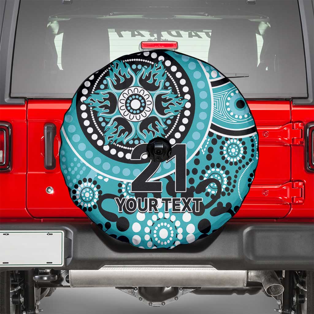 Heat Cricket Custom Spare Tire Cover Australian Aboriginal
