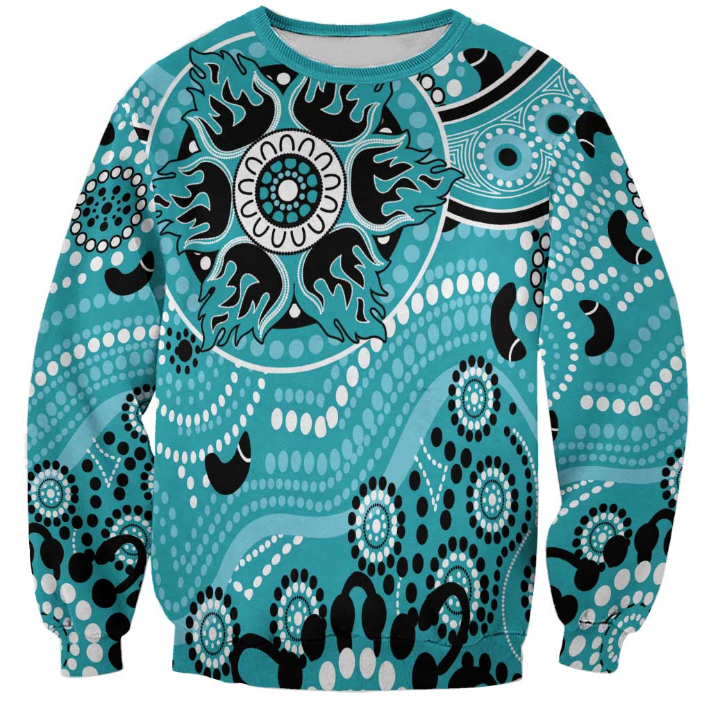 Heat Cricket Custom Sweatshirt Australian Aboriginal