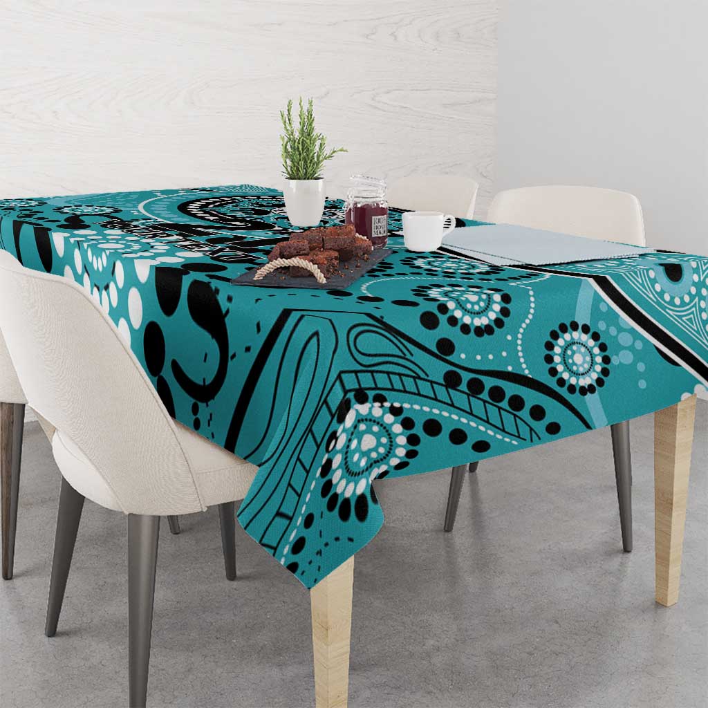 Heat Cricket Custom Tablecloth Australian Aboriginal