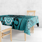 Heat Cricket Custom Tablecloth Australian Aboriginal