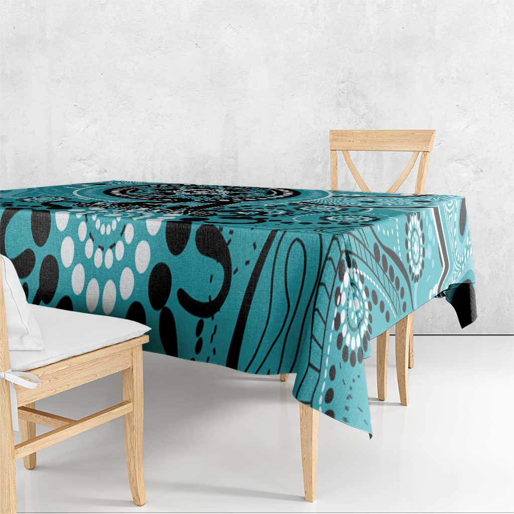 Heat Cricket Custom Tablecloth Australian Aboriginal