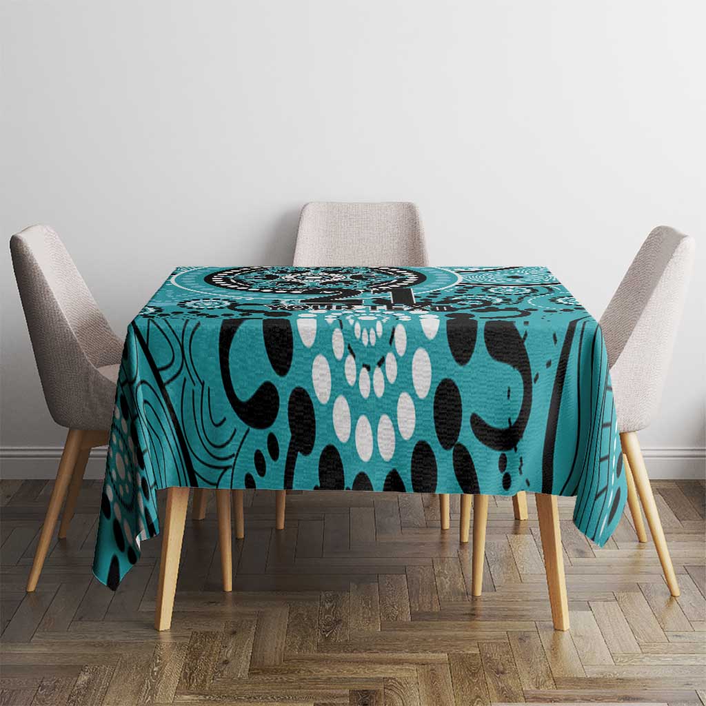 Heat Cricket Custom Tablecloth Australian Aboriginal